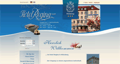 Desktop Screenshot of hotel-regina-wuerzburg.de